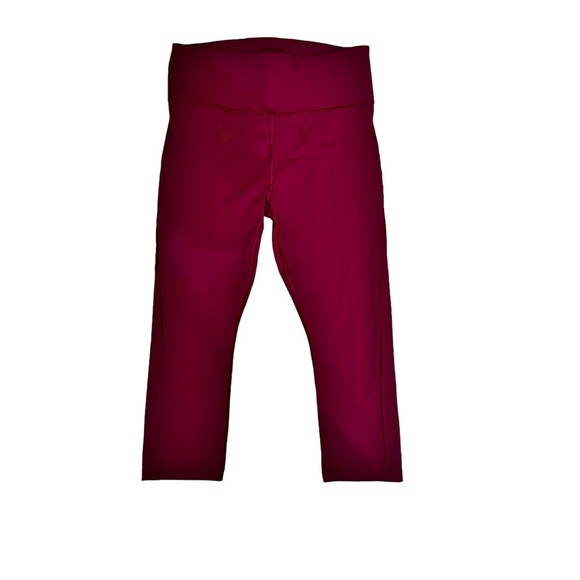 Athleta Magenta Ultimate Stash Pocket Capri - Picture 1 of 8
